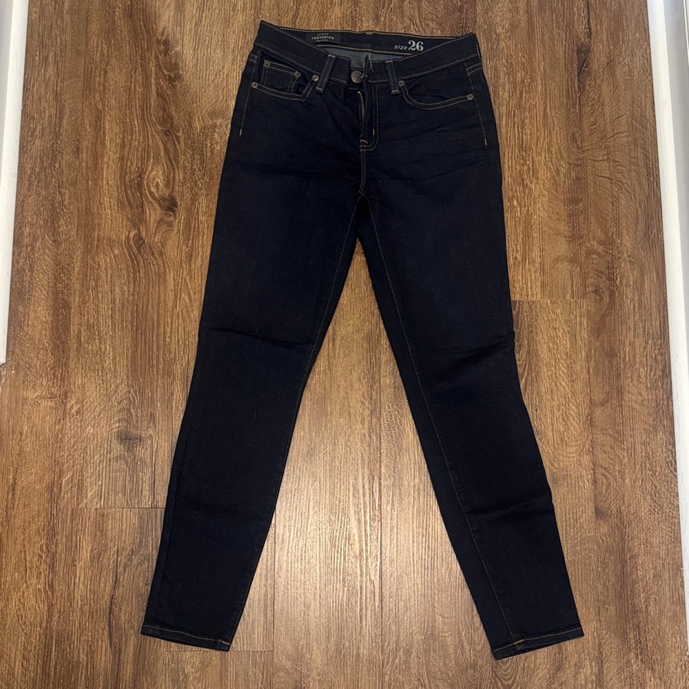 J. Crew Dark Blue Skinny Jeans